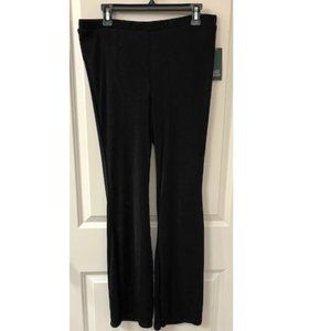 NWT Wild Fable Black Flare Pants Sz L Pull On Waist